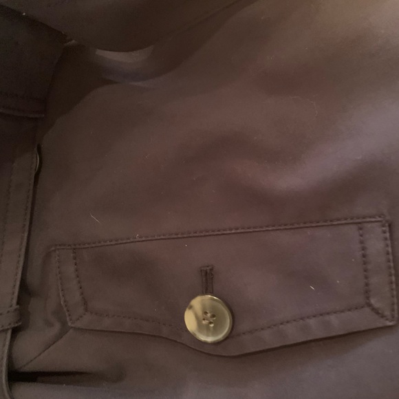 Club Monaco Dark Navy Trench Coat - Picture 8 of 11